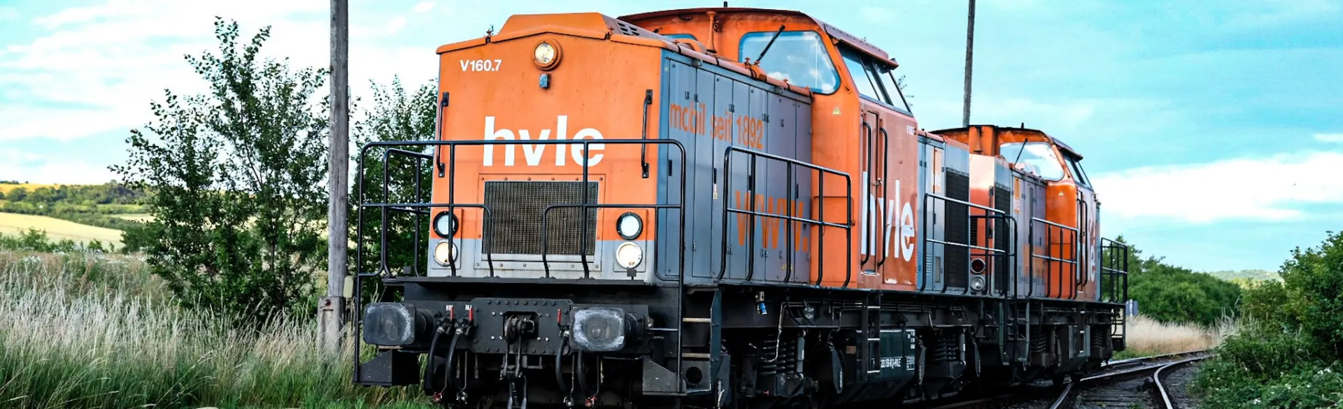 Trassennutzung - HVLE rangiert in Eckartsberga