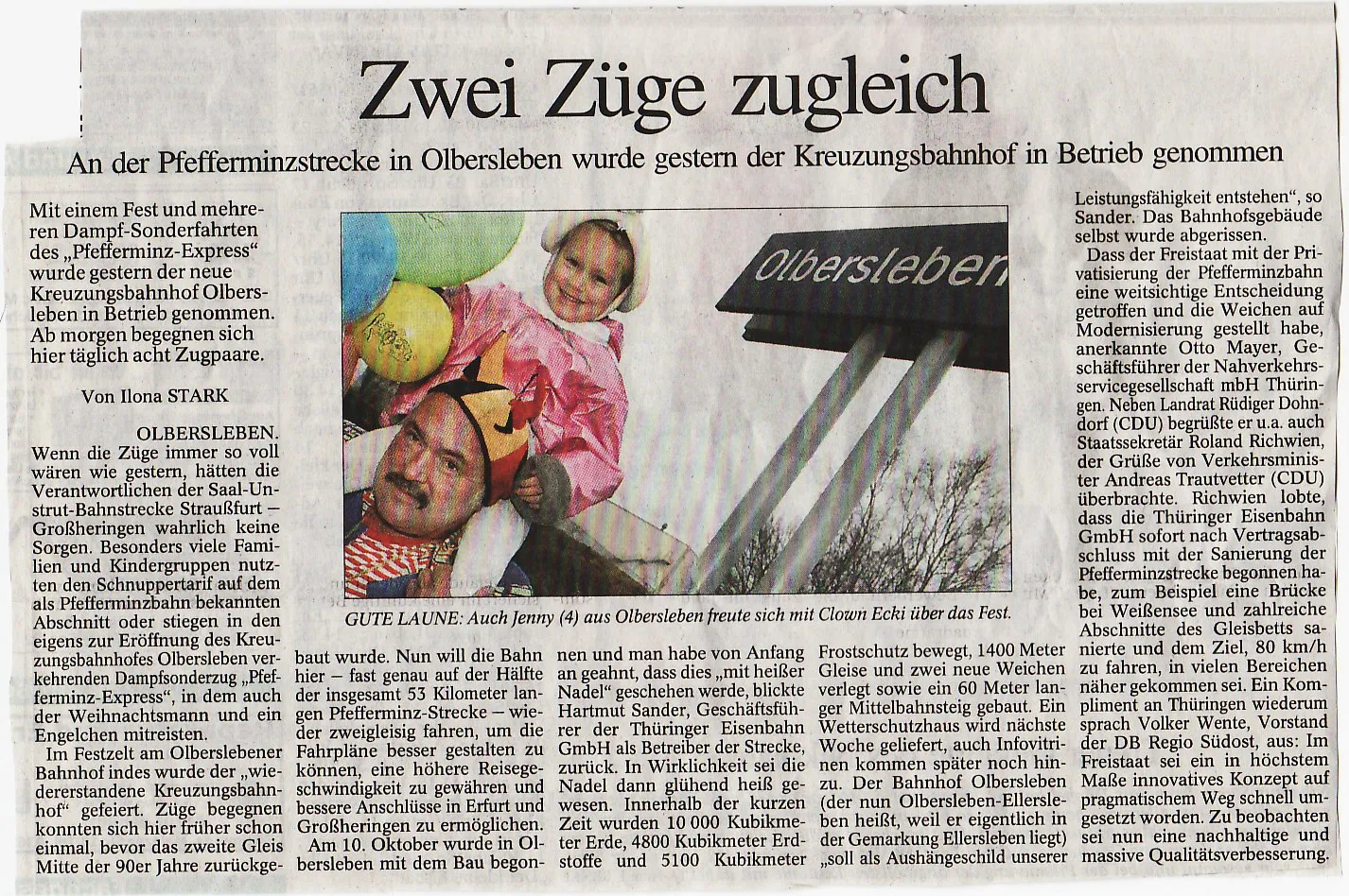 Zwei Züge zugleich