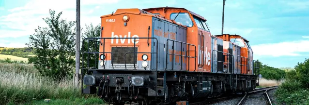 Trassennutzung - HVLE rangiert in Eckartsberga
